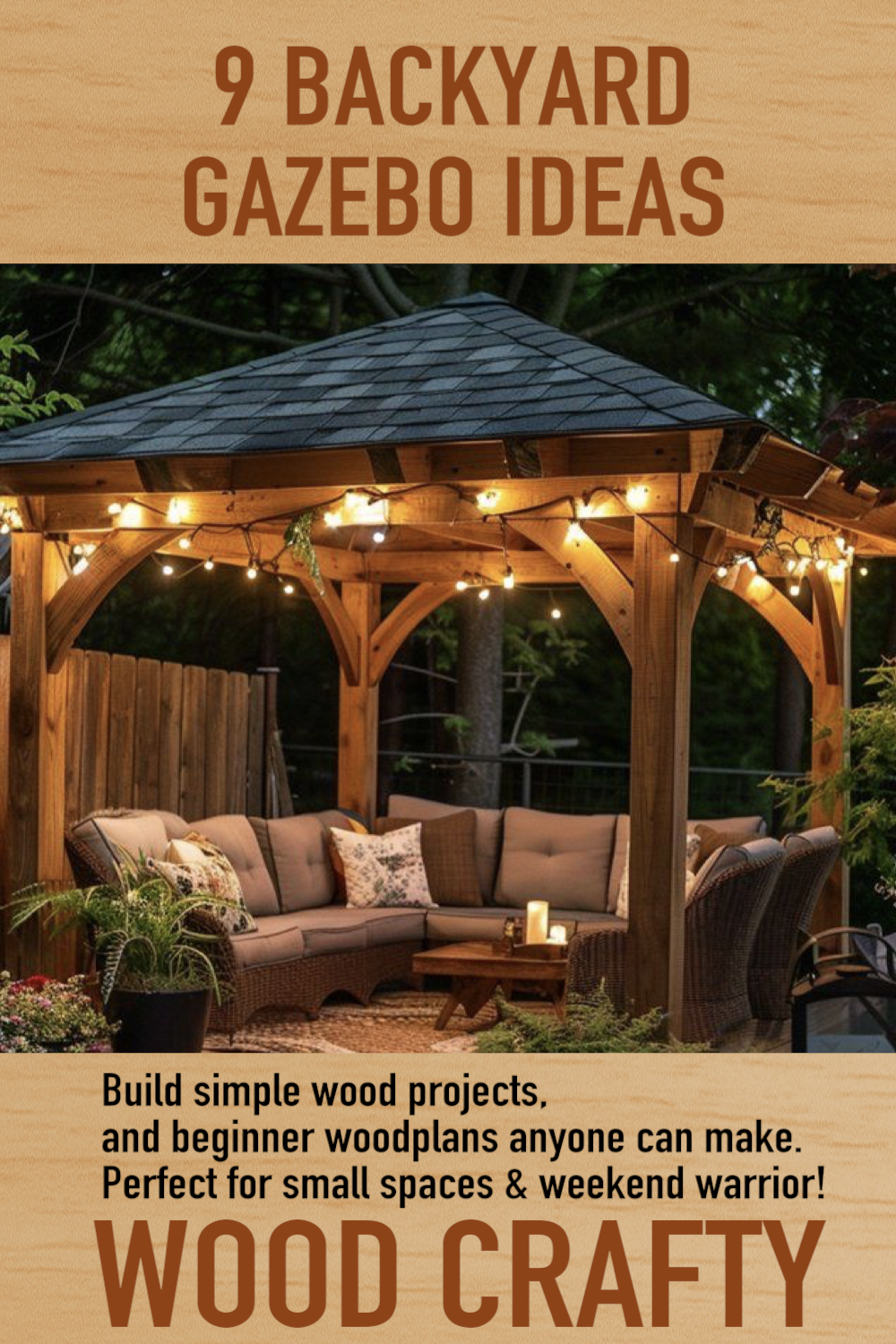 How to Build a Backyard Gazebo – 9 Ideas for Small Woodworking Projects