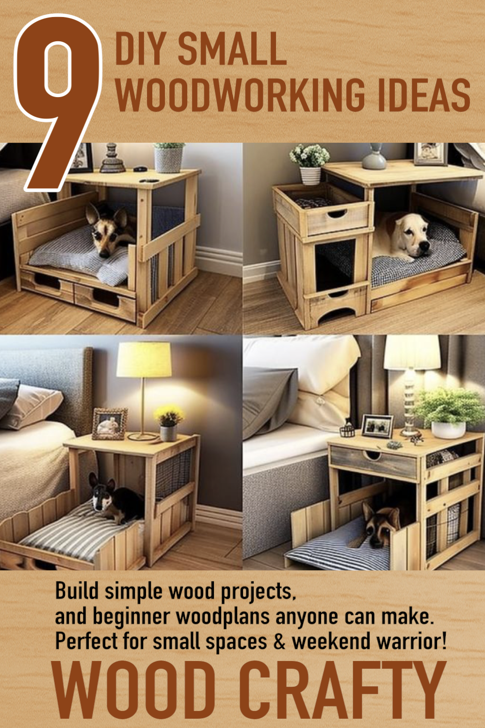 9 Fun Small Woodworking Projects You Can Do at Home